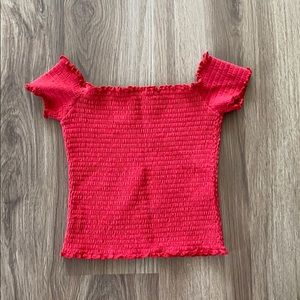 Hollister off the shoulder crop